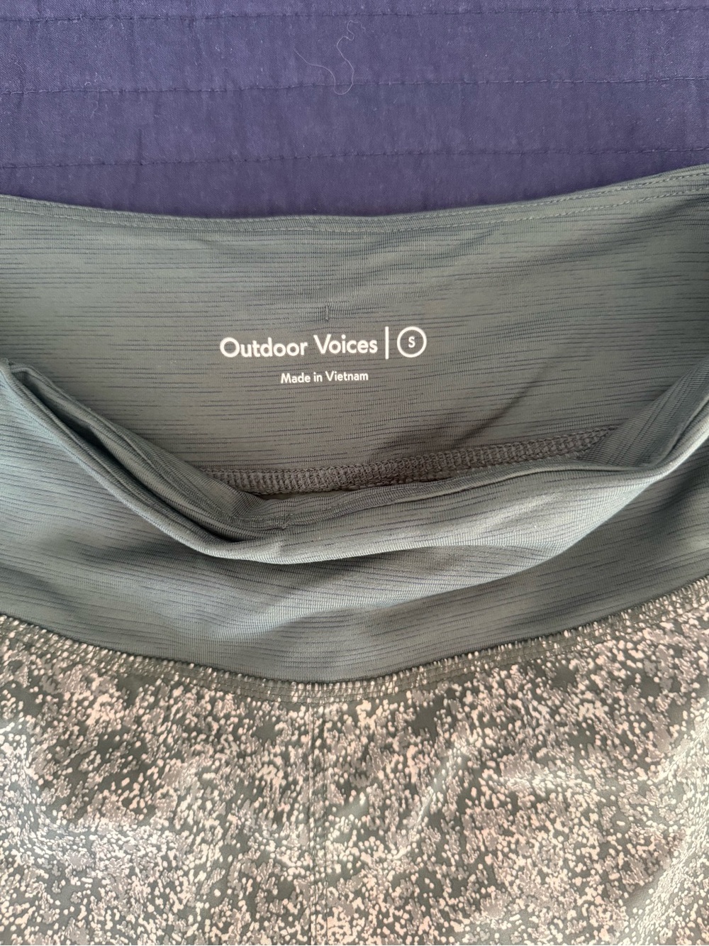 Outdoor Voices Army Green Shorts
